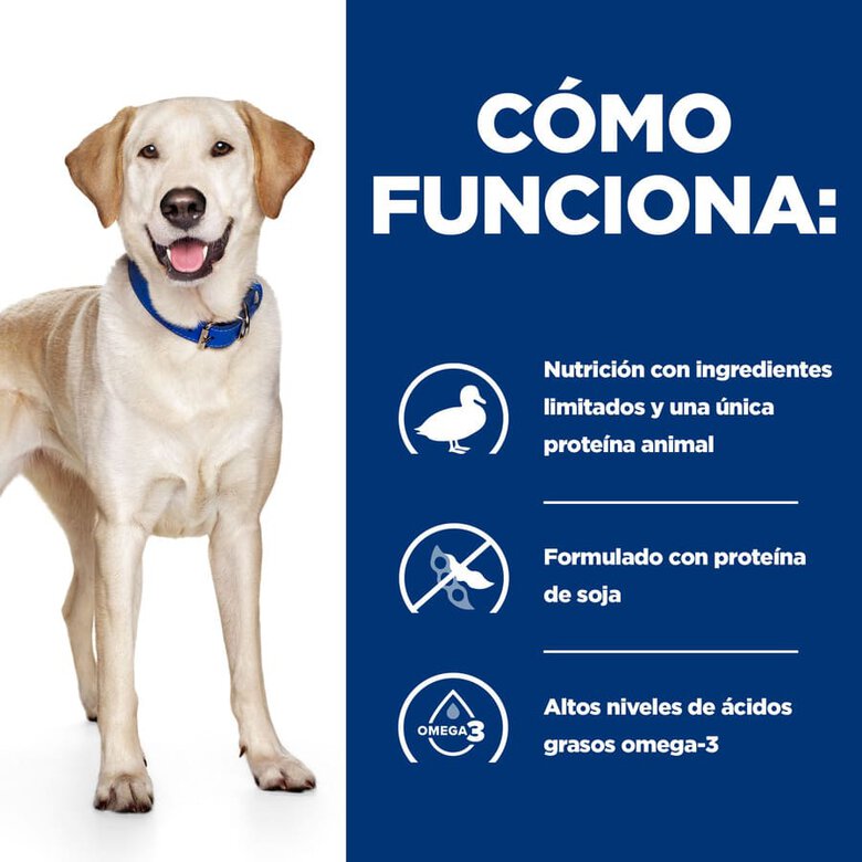 Hill's Prescription Diet d/d Food Sensitive Pato ração para cães, , large image number null
